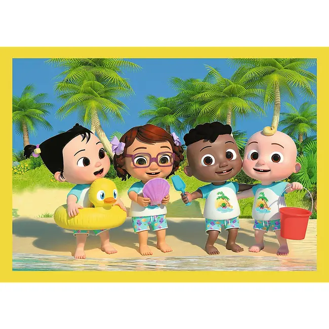 PUZZLE TREFL 4IN1 COCOMELON PREZENTAREA FAMILIEI VIV34647