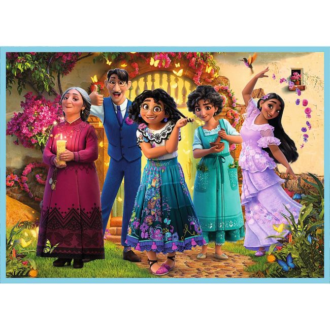 PUZZLE TREFL 4IN1 ENCANTO LUMEA MAGICA VIV34615