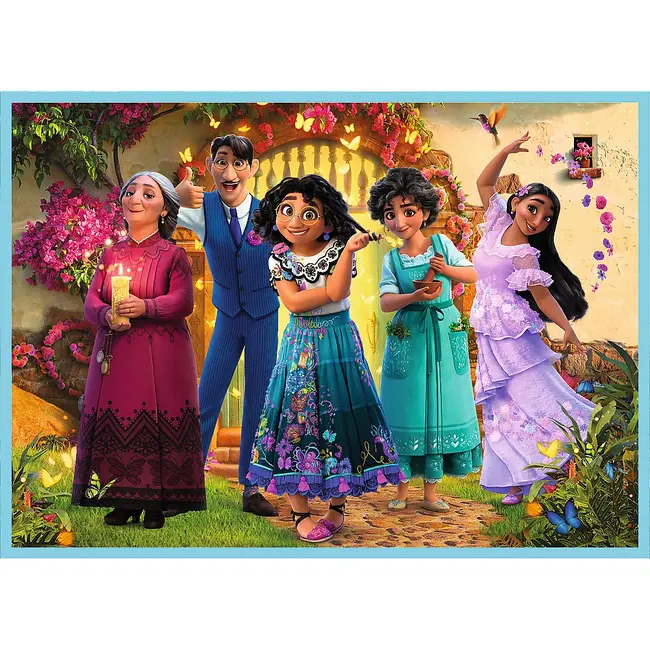 PUZZLE TREFL 4IN1 ENCANTO LUMEA MAGICA VIV34615
