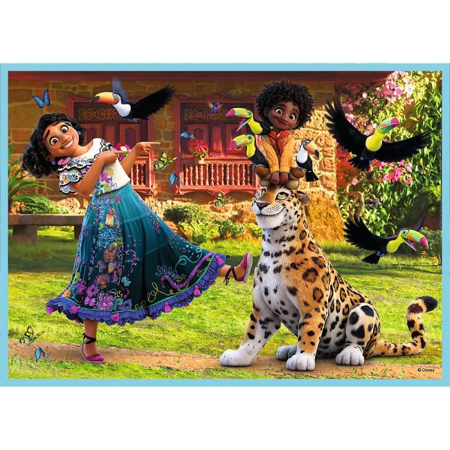 PUZZLE TREFL 4IN1 ENCANTO LUMEA MAGICA VIV34615