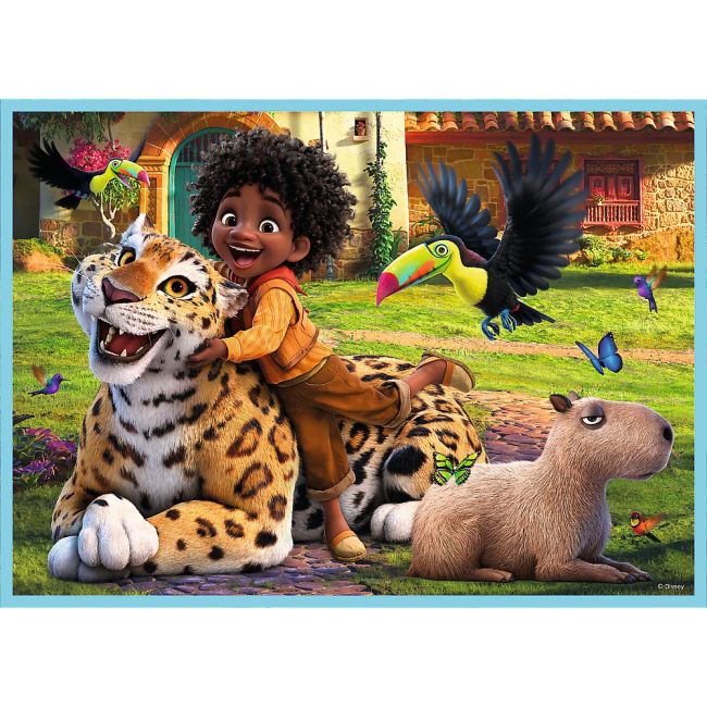 PUZZLE TREFL 4IN1 ENCANTO LUMEA MAGICA VIV34615