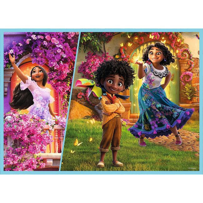 PUZZLE TREFL 4IN1 ENCANTO LUMEA MAGICA VIV34615