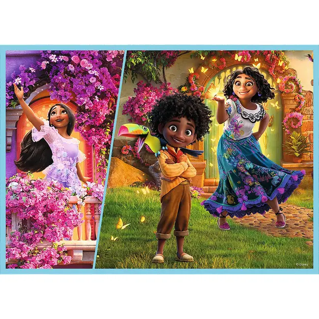 PUZZLE TREFL 4IN1 ENCANTO LUMEA MAGICA VIV34615