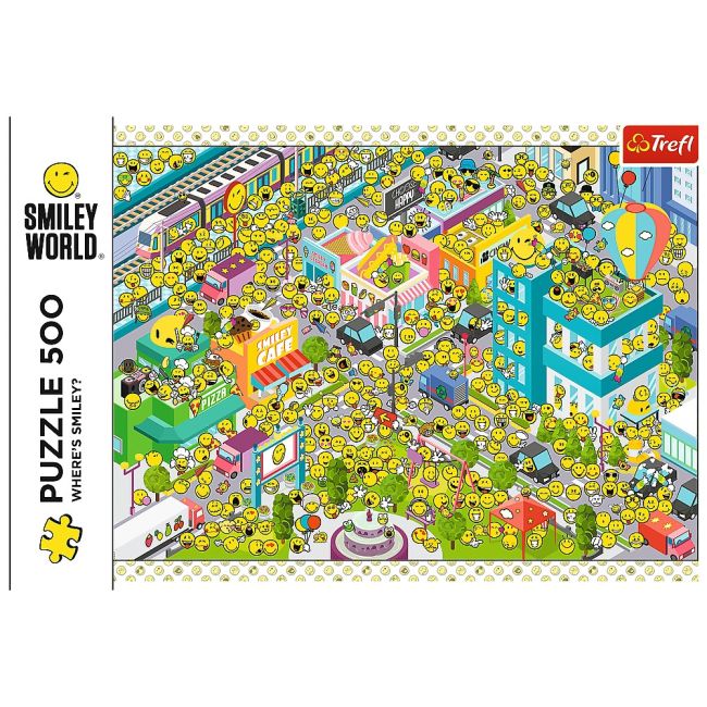 PUZZLE TREFL 500 LUMEA SMILEY VIV37429