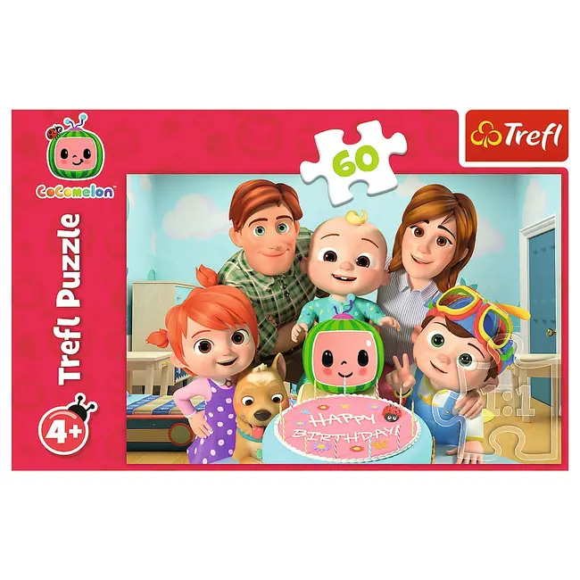 PUZZLE TREFL 60 COCOMELON O ZI MINUNATA VIV17391
