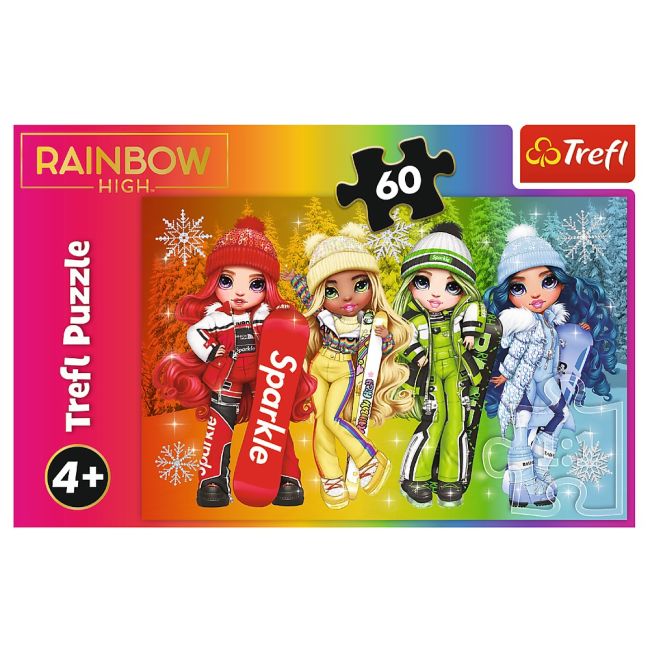 PUZZLE TREFL 60 RAINBOW HIGH PAPUSILE JUCAUSE VIV17380