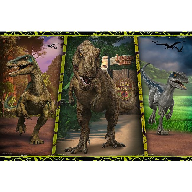 PUZZLE TREFL PRIMO SUPER SHAPE XXL 104 JURASSIC WORLD VIV50020