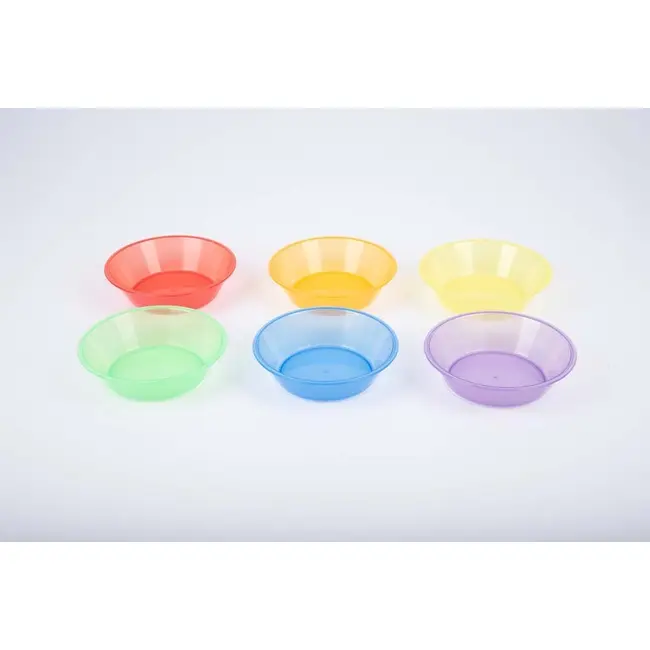 Set de 6 boluri translucide colorate pentru activitati senzoriale - oketik73117