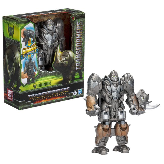 TRANSFORMERS 7 SMASH CHANGERS FIGURINA RHINOX 23CM VIVF3900_F4643