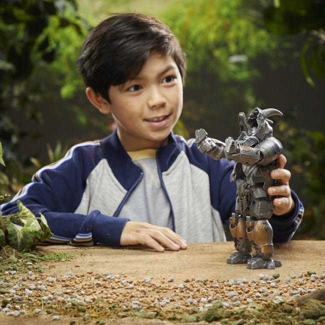 TRANSFORMERS 7 SMASH CHANGERS FIGURINA RHINOX 23CM VIVF3900_F4643