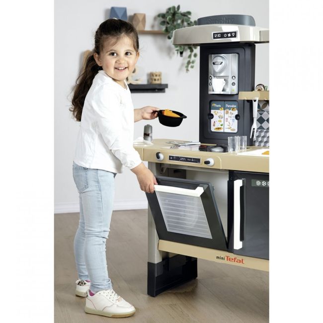 Bucatarie smoby tefal evolutive albastru cu accesorii hubs7600312308