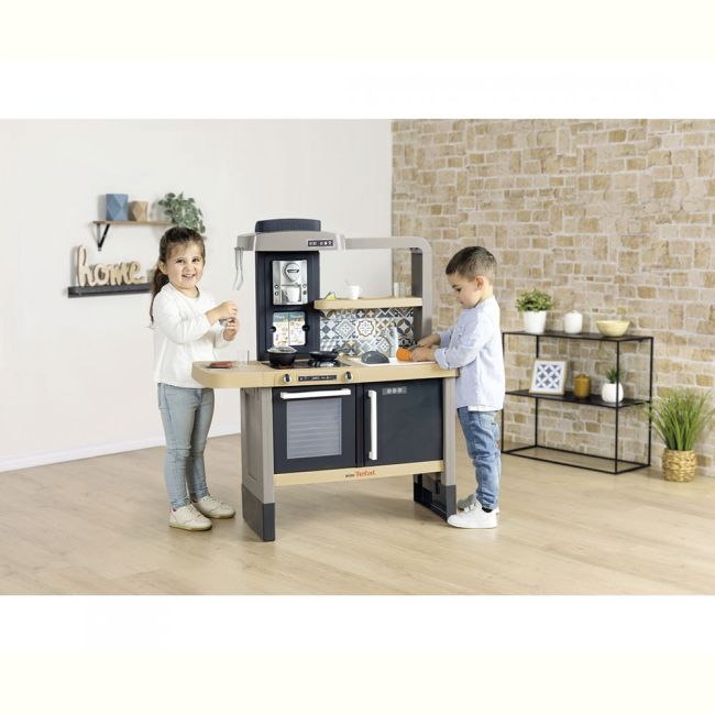 Bucatarie smoby tefal evolutive albastru cu accesorii hubs7600312308