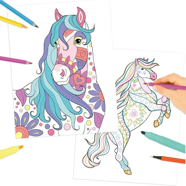 Carte de colorat 40 teme Miss Melody Colour and Design Depesche PT12452 BBJPT12452_Initiala