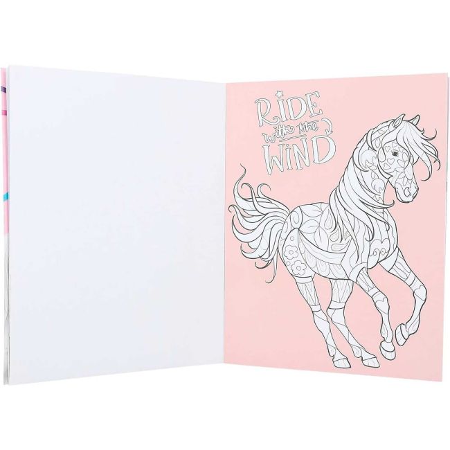 Carte de colorat 40 teme Miss Melody Colour and Design Depesche PT12452 BBJPT12452_Initiala