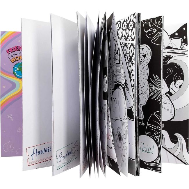 Carte de colorat 40 teme Top Model Colour and Design Depesche PT12451 BBJPT12451_Initiala