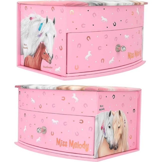 Cutie pentru bijuterii Miss Melody Sundown Depesche PT12404 BBJPT12404_Roz