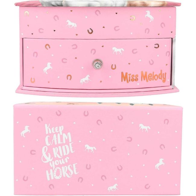 Cutie pentru bijuterii Miss Melody Sundown Depesche PT12404 BBJPT12404_Roz
