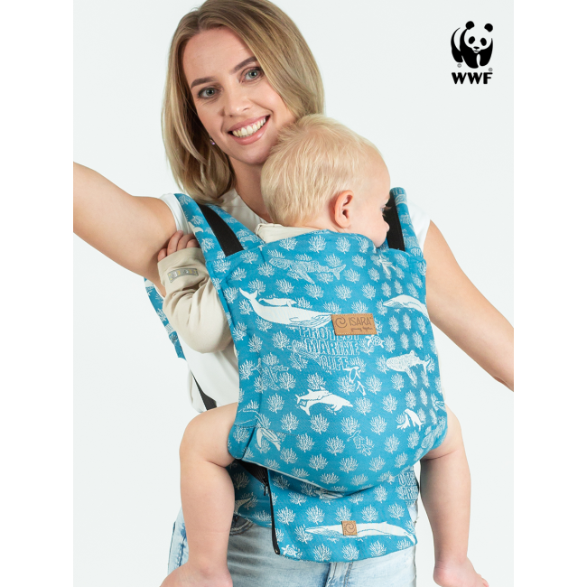 Marsupiu isara quick full buckle v2 marine life oceania