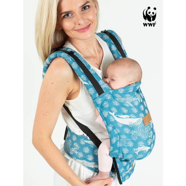 Marsupiu isara quick full buckle v2 marine life oceania