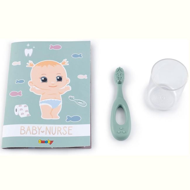 Jucarie smoby baby nurse toaleta crem cu accesorii hubs7600220380