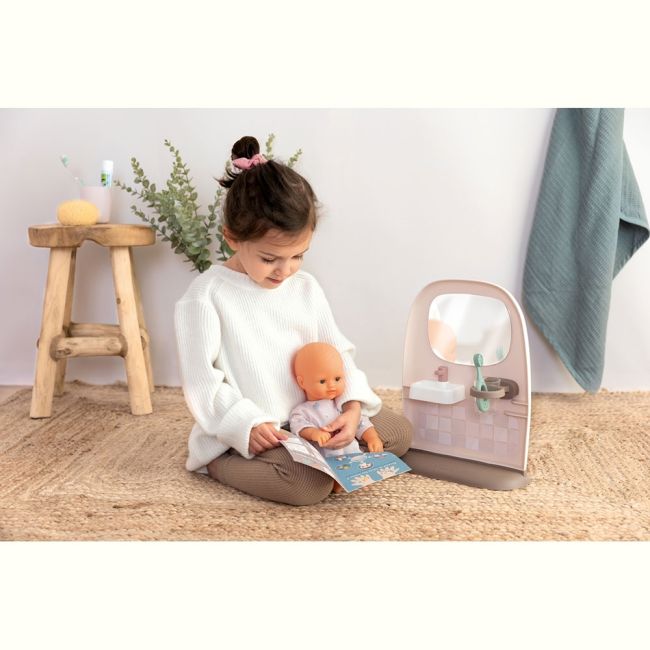 Jucarie smoby baby nurse toaleta crem cu accesorii hubs7600220380
