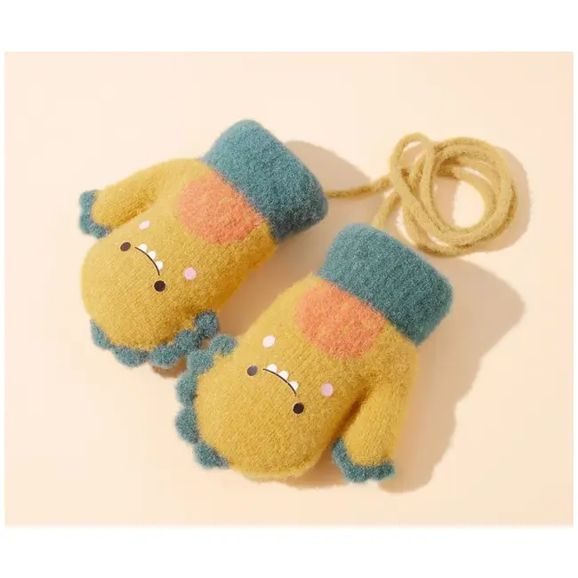 Manusi imblanite pentru bebelusi - Dino LIHT2023-82-1