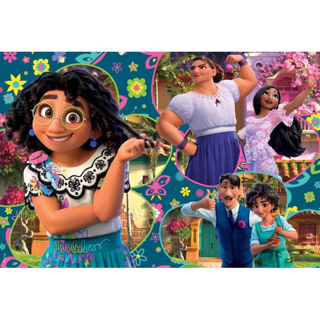 Puzzle de colorat - encanto (2 x 60 piese)