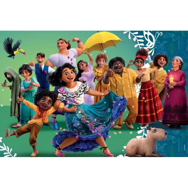 Puzzle de colorat - encanto (2 x 60 piese)