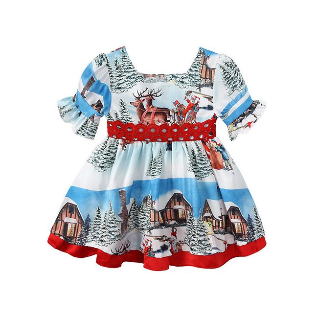 Rochita pentru fetite - Christmas time MBMer01
