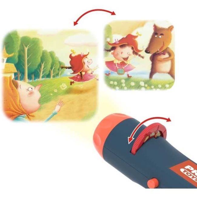 Teatru de povesti cu proiector, 6 povesti in Limba Romana Koala Diary KD80601RO BBJKD80601RO_Albastru