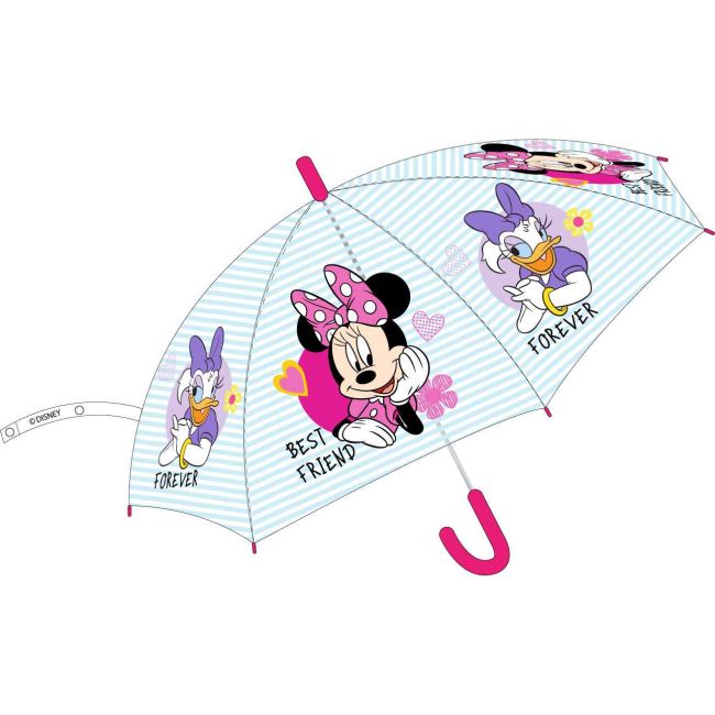 Umbrela copii POE semiautomata Minnie Best Friends Forever, diametru 74 cm EPLUSM EPMDISMF5250A148 BBJEPMDISMF5250A148 _Initiala