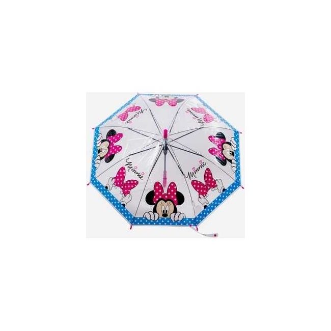 Umbrela copii POE semiautomata Minnie Pink Bow, diametru 74 cm EPLUSM EPMDISMF52509397W BBJEPMDISMF52509397W _Initiala