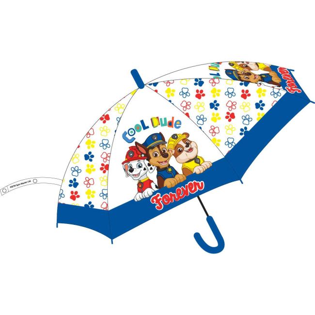 Umbrela copii POE semiautomata Paw Patrol Cool Dude Forever, diametru 74 cm EPLUSM EPMPAW52502018 BBJEPMPAW52502018_Initiala