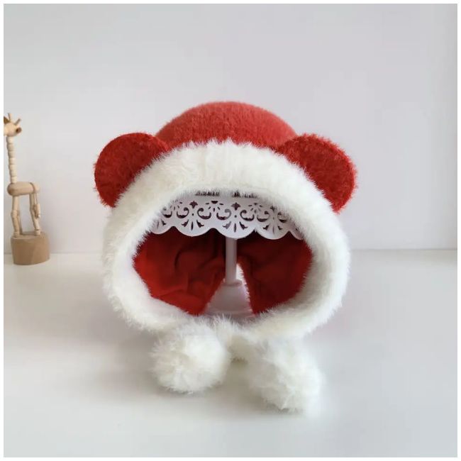 Caciulita rosie pentru bebelusi - Soft AMHT2023-25-4-ca5