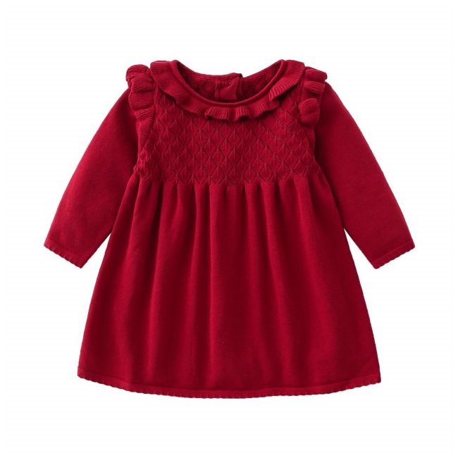 Rochita crosetata visinie pentru fetite (marime disponibila: 18-24 luni) am891-2-r2.18-24 luni