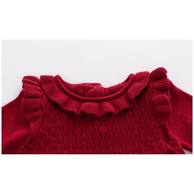 Rochita crosetata visinie pentru fetite (marime disponibila: 18-24 luni) am891-2-r2.18-24 luni