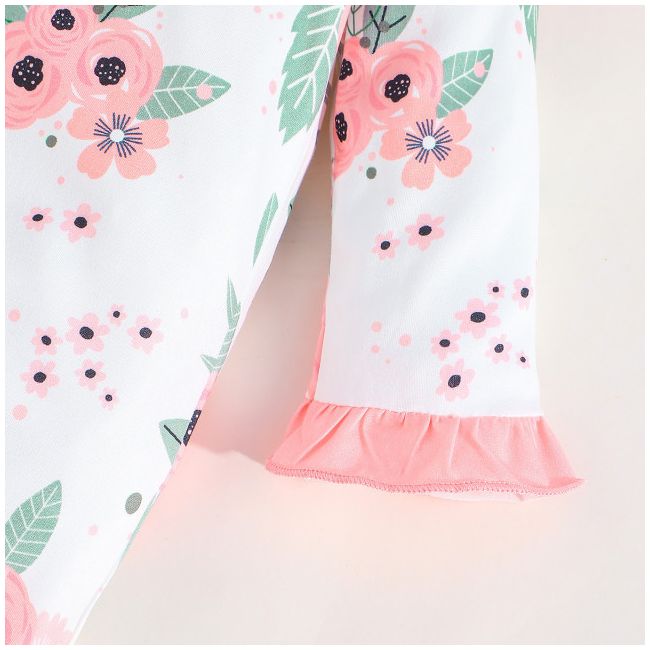 Salopeta pentru bebelusi - Rose flowers LI837-de2