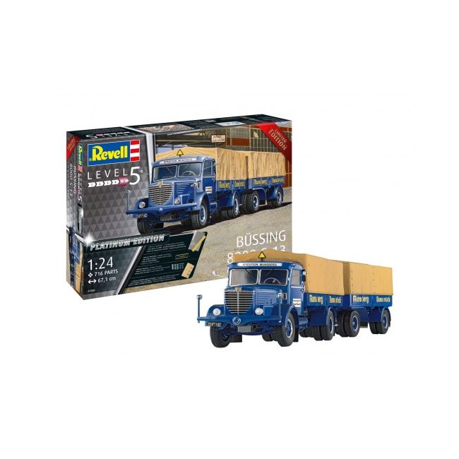 Automacheta Büssing 8000 S 13 cu Trailer "Platinum Edition" VRNRV07580