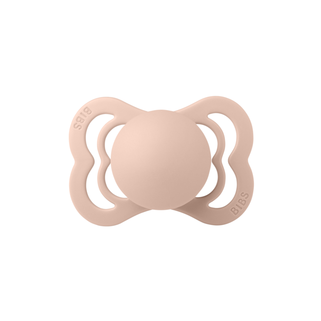 Bibs - suzeta supreme latex, tetina simetrica, 0 luni +-blush bbb510244c