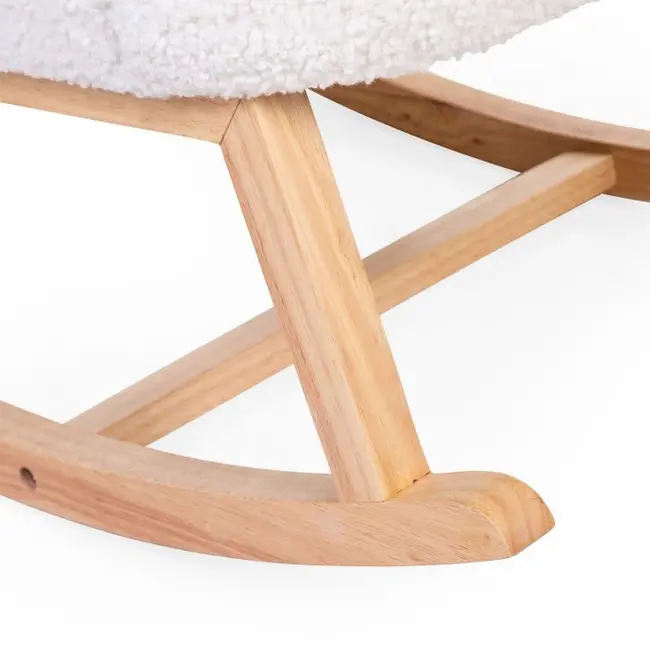 Scaun balansoar Childhome Teddy Alb ERFCH-CHRCTOW