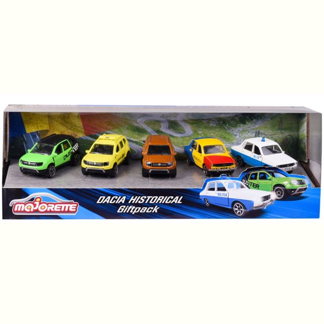 Set majorette dacia historical cu 5 masinute hubs212053166sro
