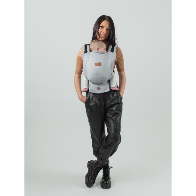 Marsupiu isara quick full buckle v2 pearl grey
