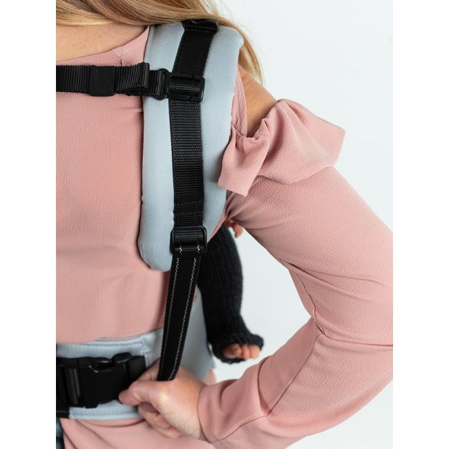 Marsupiu isara quick full buckle v2 pearl grey