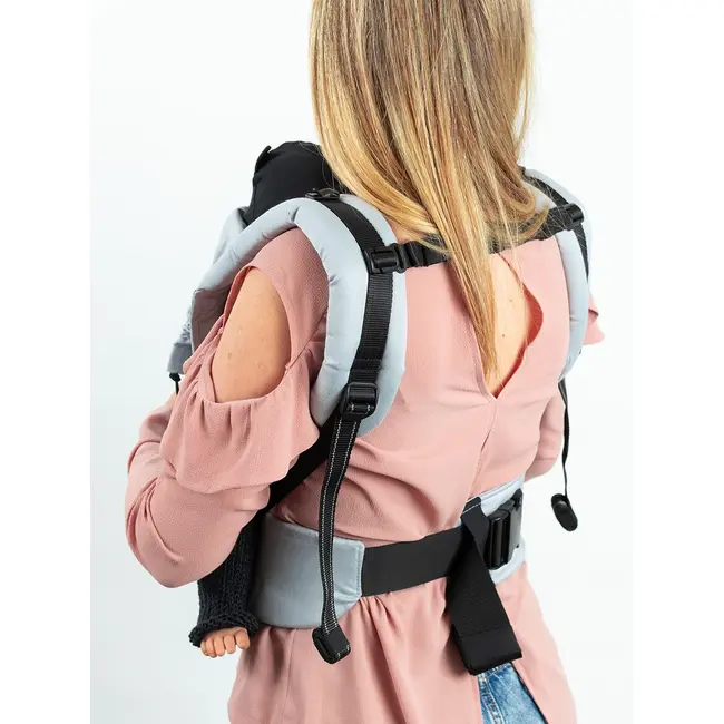 Marsupiu isara quick full buckle v2 pearl grey