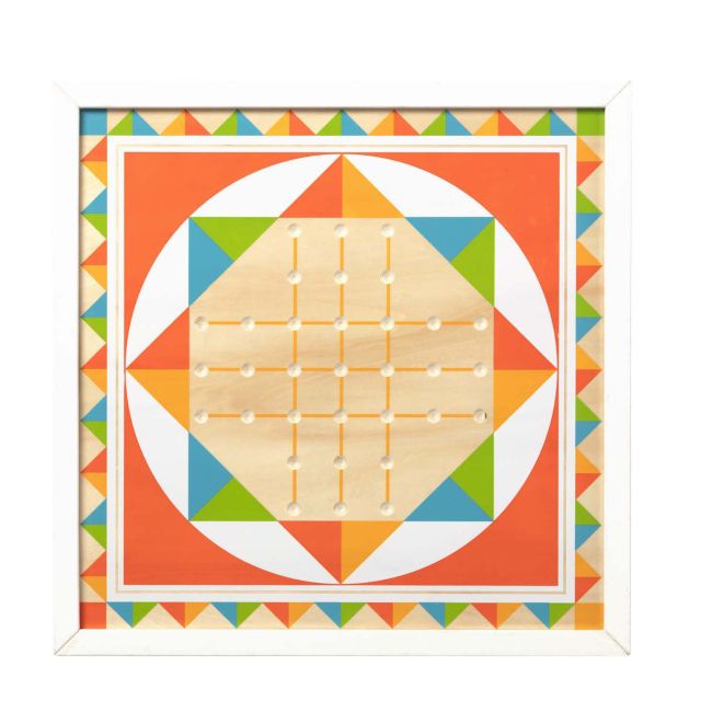 Joc de societate 2 in 1 solitaire si sah chinezesc - melissa & doug - okemd30382