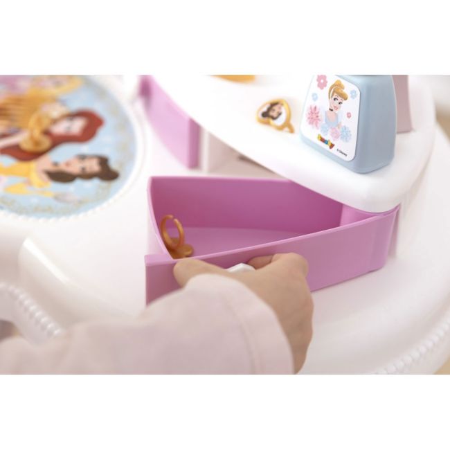 Jucarie smoby masuta de machiaj disney princess 2 in 1 roz cu accesorii hubs7600320250