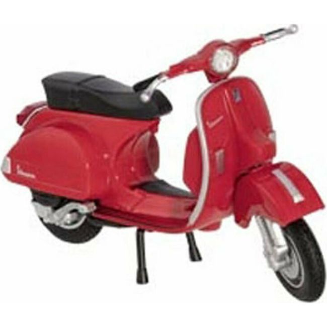 Motocicleta die-cast vespa la scara 1 la 18 - okegoki12294
