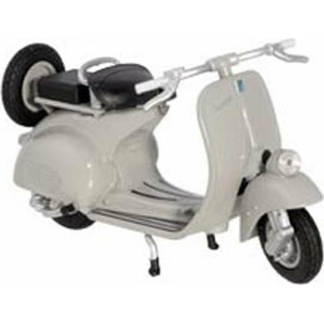 Motocicleta die-cast vespa la scara 1 la 18 - okegoki12294