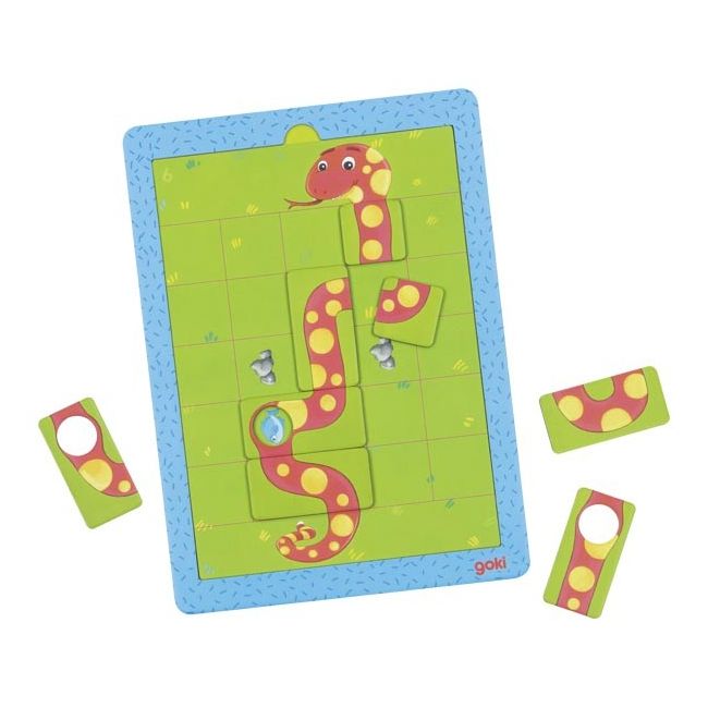 Puzzle magnetic cu provocari serpisorul mancacios - okegoki56756