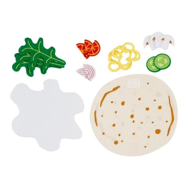 Set de joaca lipie cu salata delicious wrap - okegoki51515